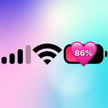 Emoji Battery Status Bar