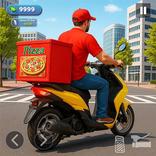 Bike Rider Food Delivery Boy