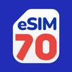eSIM70: eSIM For Travel Data icon