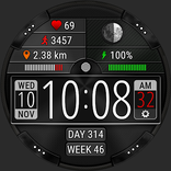 Futorum H15 Digital watch face