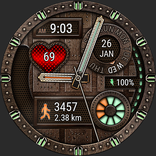 Futorum Metal watch face