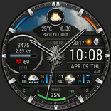 Hybrid Watch Face Weather W11