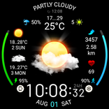 Weather watch face W5