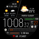 Weather watch face W6