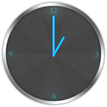 Floating Neon Clock