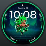 Super Fighter Boy Watch Face