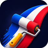 Flag Painter: Paint & Quiz