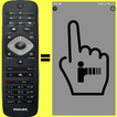 Philips TV IR Remote no button icon