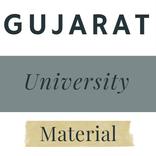 Gujarat University Material