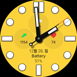 GYA009: Analog watchface