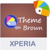 COLOR™ XPERIA Theme | BROWN APK
