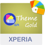 COLOR™ XPERIA Theme | GOLD