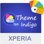 COLOR™ XPERIA Theme | Indigo
