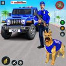 Police Dog Crime Jeep Chase APK