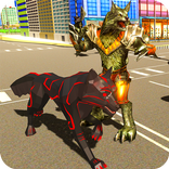 ”Multi Wolf Robot Transform Hero vs Robot Villains