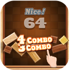 Puzzle slide block icon