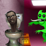 Skibidi Garden Toilets Monster