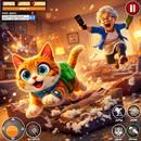 Angry Grann vs Naughty Cat APK