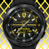 Colorful Ferrari Analog Face