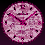 Pink Digital Camo Analog