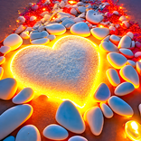 Glowing stone wallpapers