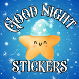 ”Good night stickers