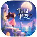Tidal Temple Nami and the Moon