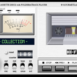 GVC CD-17 folder player VU-met