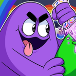 Grimace Shake Scary House