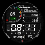 GS Digital 18 Watch Face