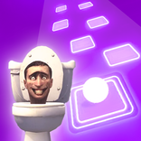 Skibidi Toilet Tiles Hop Dance