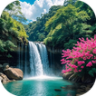 Waterfall Live Wallpaper 4k icon