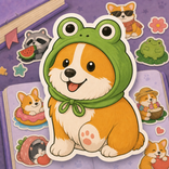 Sticker Book: Tidy Up ASMR