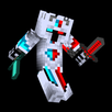 Frost Diamond Minecraft Skin APK