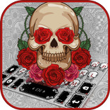 Tattoo Skull Keyboard Theme