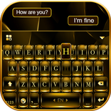 Black Gold Glow Theme