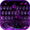 Black Neon Tech Keyboard Theme APK