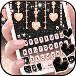 ”ธีม Black Pink Glitter