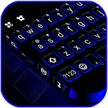 Blue Black Tema Papan Kekunci