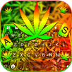 Bright Neon Weed Keyboard Back APK