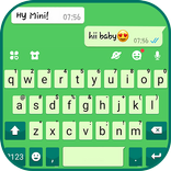 ”ชุดรูปแบบคีย์บอร์ด Chatting Me