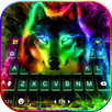 Colorful Wolf Keyboard Theme APK