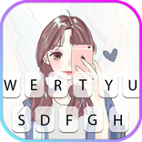 Cute Selfie Girl keyboard