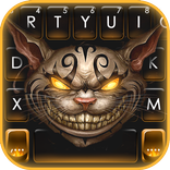 Evil Angry Cat Keyboard Theme
