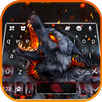 Flaming Wolf Keyboard Theme APK