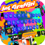 Jet Graffiti Keyboard Theme