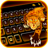 موضوع Neon Gold Tiger