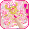 Pink Gold Minny Theme APK