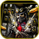 Skull Gun 主題鍵盤 APK