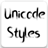 Unicode text Styles (fonts)